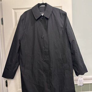 Murphy & Hartelius Men's Black Lawrence All Weather Coat Airline Uniform Jacket